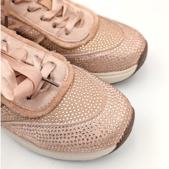 Reaction Kenneth Cole Claire Rhinestone Embellished Sneaker Size US5.5 EU35.5 - Picture 14 of 15
